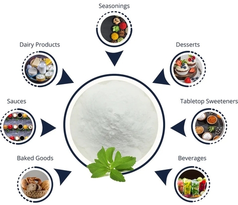 Food Grade Natural Stevia Sweetener Stevia Powder In Bulk CAS 22839-47-0
